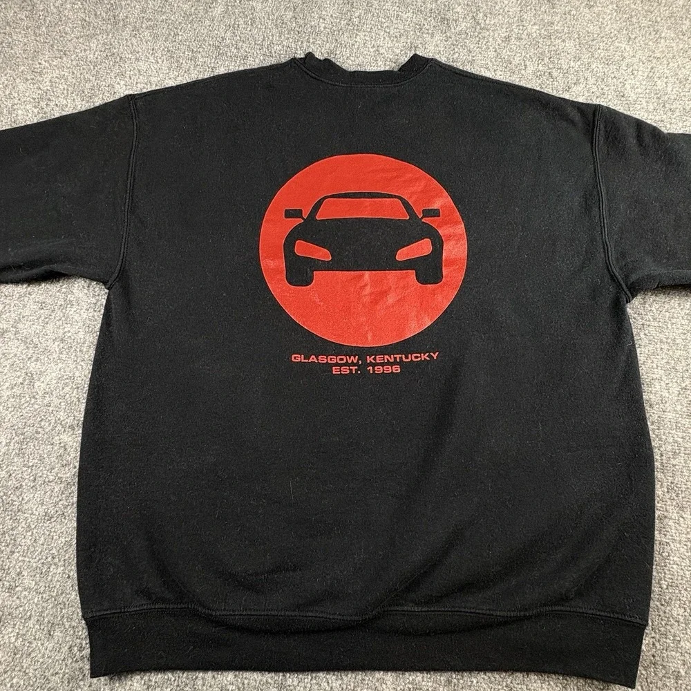 Federal-Mogul‎ Motorparts Sweatshirt Men's XL Black Streetwear Glasgow KY Grunge - Picture 7 of 12